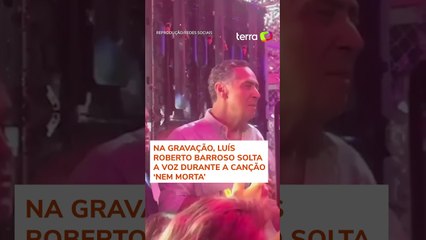 Presidente do STF, Barroso é flagrado cantando com Alcione em camarote na Sapucaí #shorts