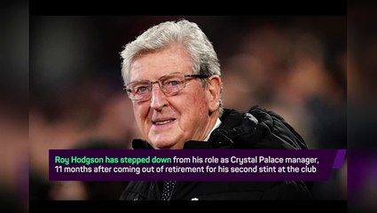 Breaking News - Hodgson steps down at Crystal Palace