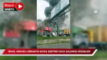 İsrail ordusu Lübnan'ın Sayda kentinin güneyine hava saldırısı düzenledi