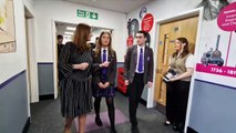 Gillian Keegan MP makes announcement at Worthing High School