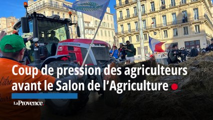 Marseille : nouveau coup de pression des agriculteurs avant le Salon de l'Agriculture