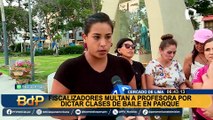 Cercado de Lima: multan a profesora de baile por dictar clases en parque