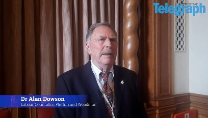 Alan Dowson explains reasons behind civic medal ceremony