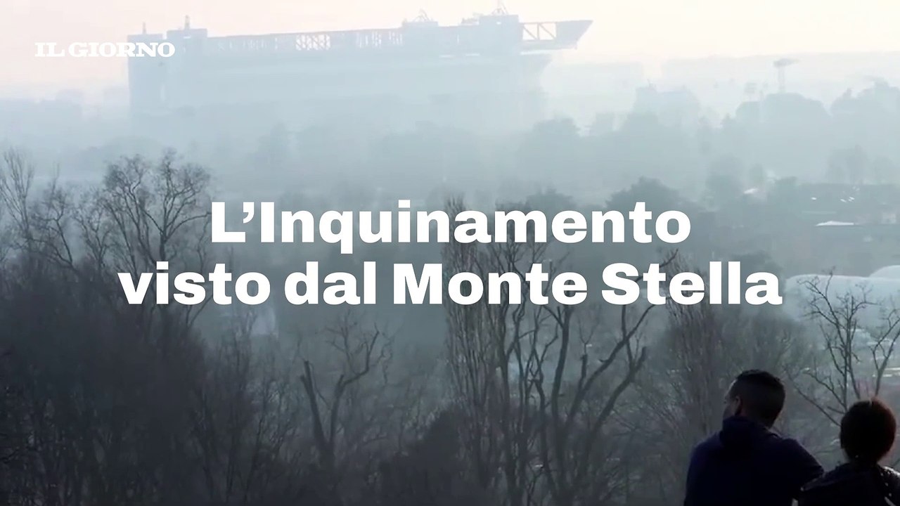 L'inquinamento visto dal Monte stella