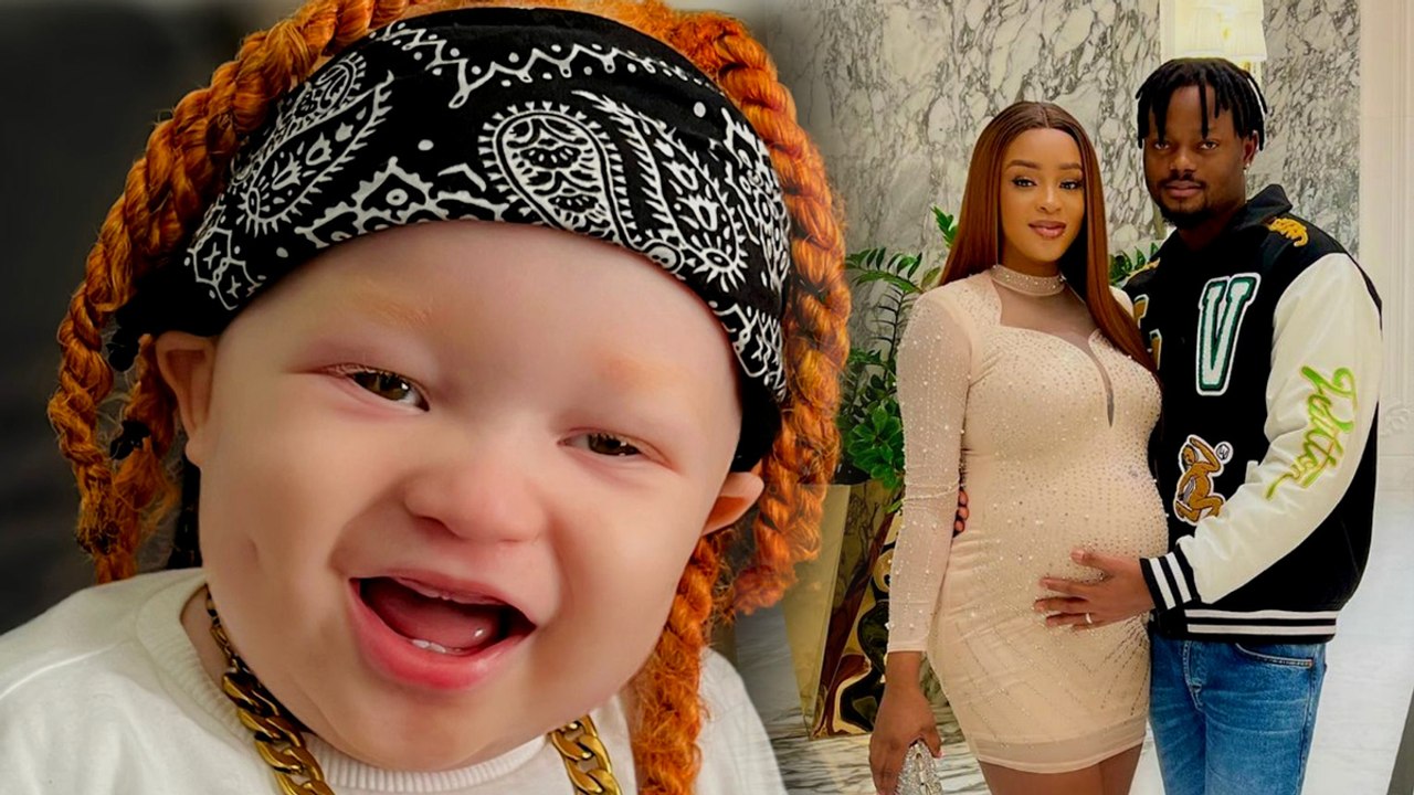Black mum has albino baby born with ginger hair - and she dyes her own "so he doesn't feel left out"