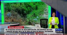 Asesinado en una quebrada, encuentran hombre desaparecido en Sinuapa, Ocotepeque