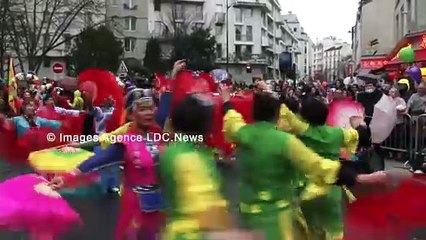 Le Carnaval du Nouvel An Asiatique 2024. Paris/France - 18 Février 2024