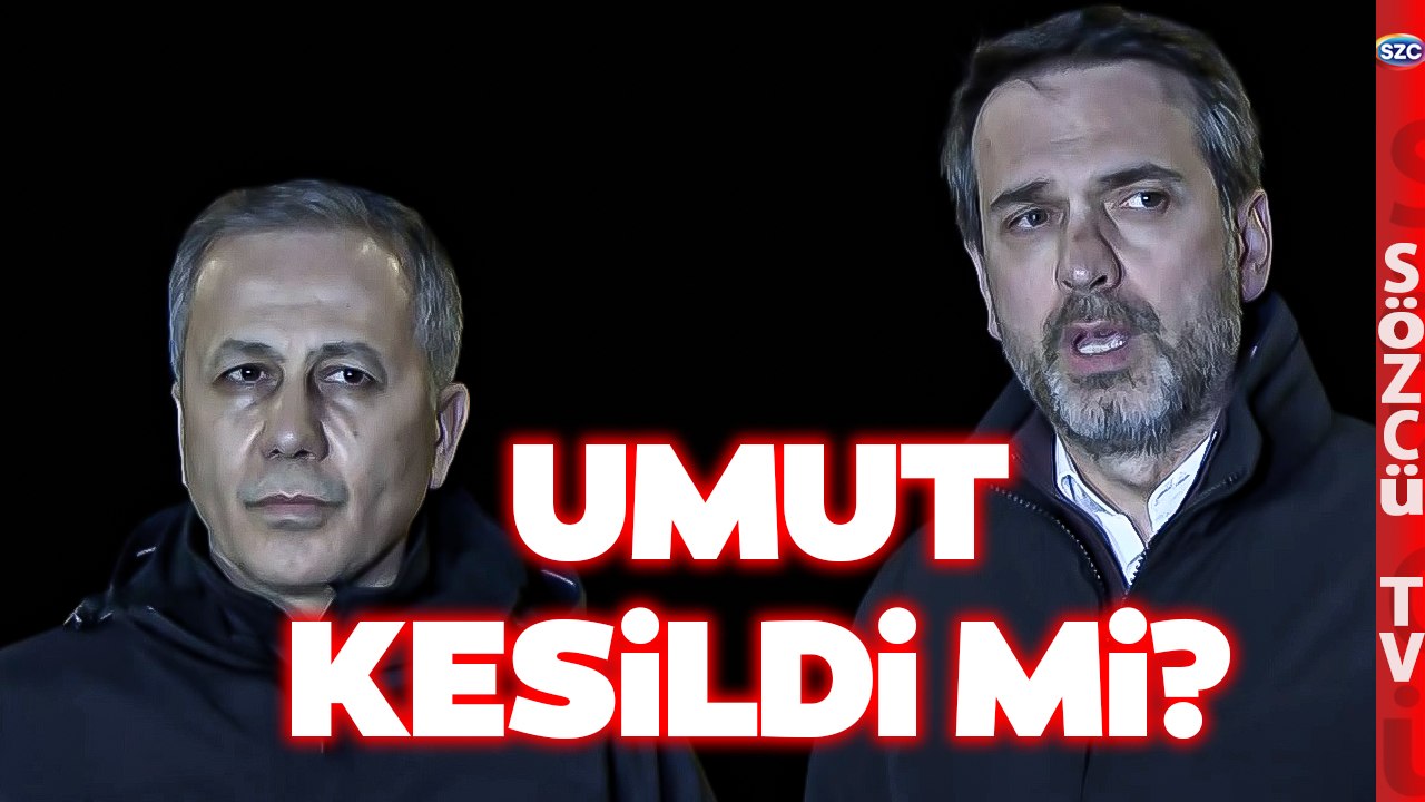 İDDİALAR GERÇEKMİŞ! Bakanlar Açıkladı Erzincan'da Arama Çalışmaları Durduruldu!