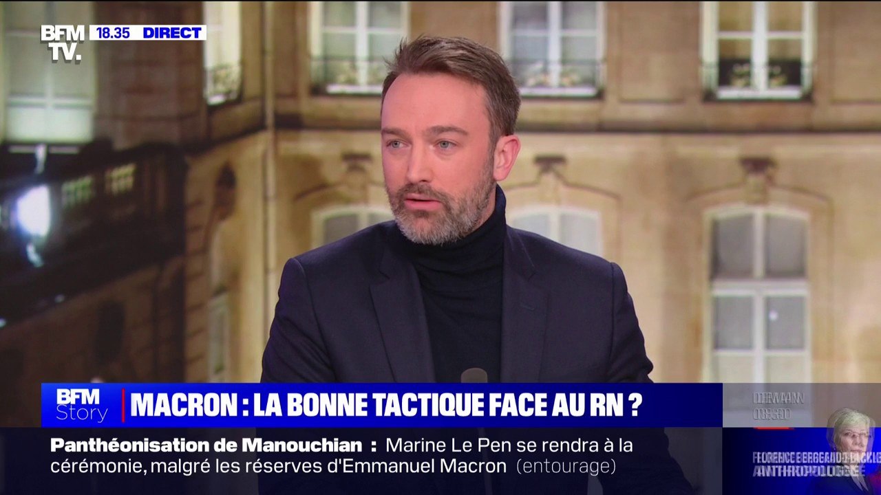 RN hors de l'arc républicain selon Emmanuel Macron: "Le Rassemblement national a une tête à mille visages", pour Loïc Signor (porte-parole de Renaissance)