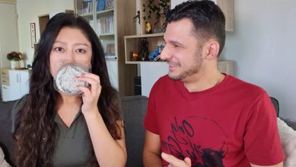 On test différentes nourritures "Couple Français & Chinois"