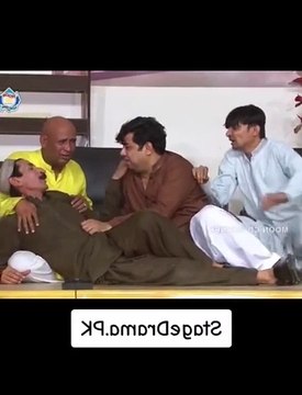 Pakistani stage drama funny clip iftikhar thakur akram udas naseem vicky