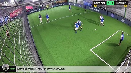 Faute de Vincent MILITO - BAVAY DOUALLE