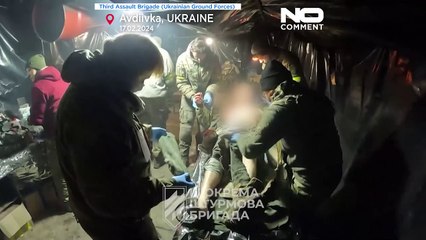 Bomben Tag und Nacht - Ukrainische Soldaten in Awdijiwka-Fabrik
