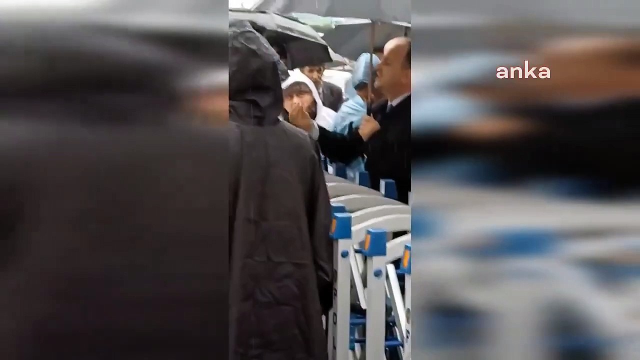 AKP Rize İl Başkanı, Erdoğan’ın mitingi öncesi polislerle tartıştı