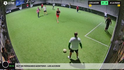 But de Fernando Montero - LES ACCROS