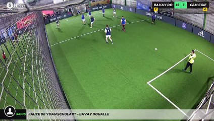 Faute de YOAN SCHOLART - BAVAY DOUALLE