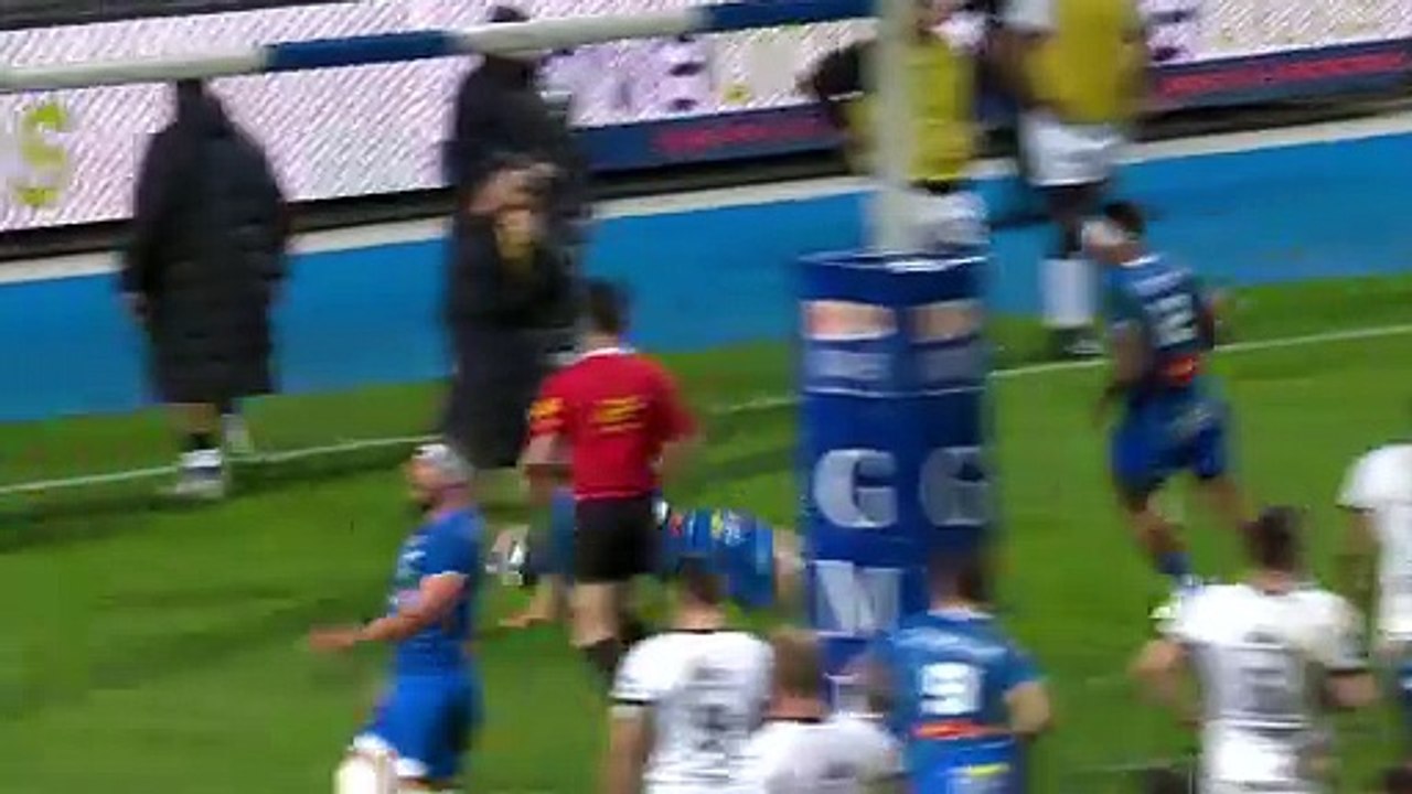 TOP 14 - Essai de Louis LE BRUN (CO) - Castres Olympique - RC Toulon