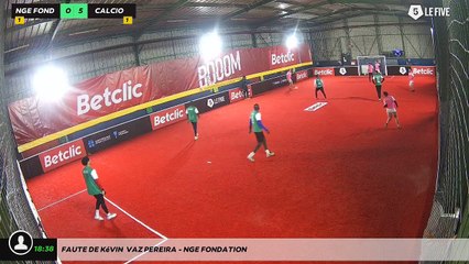 Faute de Kévin  VAZ PEREIRA - NGE FONDATION