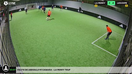 Faute de Abdoulaye Camara - LA PERRY TEUF
