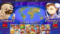 MegamanX-8 vs Zagi - Super Street Fighter II X_ Grand Master Challenge
