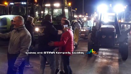 Δηλώσεις από αγρότες που έφτασαν στο Κάστρο Βοιωτίας