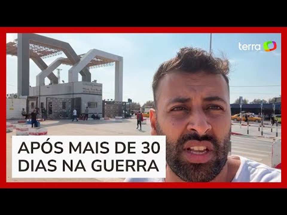 Brasileiros recebem autorização para deixar Gaza e aguardam para cruzar a fronteira com o Egito