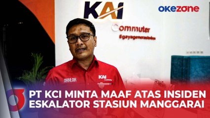 PT KCI Minta Maaf Usai Insiden Eskalator Berbalik Arah di Stasiun Manggarai