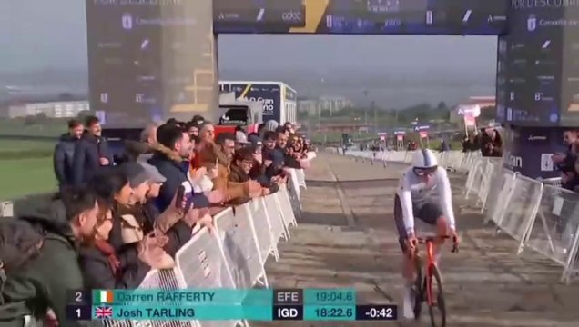 O Gran Camino 2024 - Joshua Tarling survole un chrono et une 1ère étape pour rien, dans une météo qui fait des siennes !