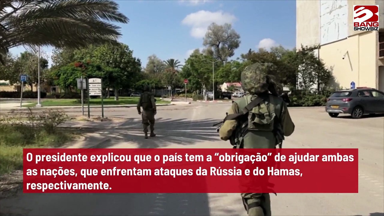 Biden afirma que EUA têm ‘capacidade’ para ajudar Ucrânia e Israel
