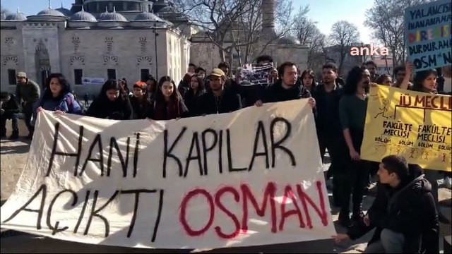 İstanbul Üniversitesi'nde ziyaretçi tepkisi sürüyor!