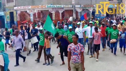 Download Video: Manifestasyon nan vil Okay pou kontinye egzije premye minis Dr. Ariel Henry kite pouvwa a.