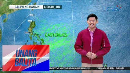 Bagyo o LPA, wala pa ring namumuo sa bansa ngayon - Weather update today as of 6:29 a.m. (February 20, 2024) | UB