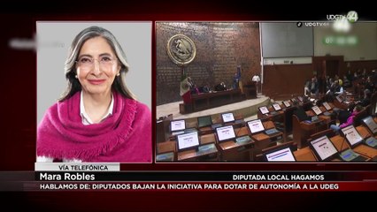 Se espera que esta semana se apruebe presupuesto constitucional de la UdeG: Mara Robles
