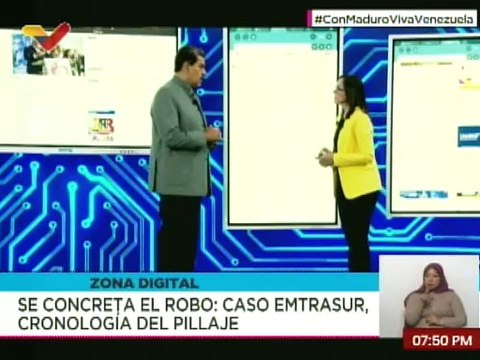 Pdte. Maduro indica que el pdte. Milei está implicado en el robo del avión Emtrasur
