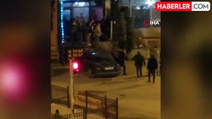 Burdur'da alkollü mekanda çıkan kavgada sopalarla birbirlerine girdiler