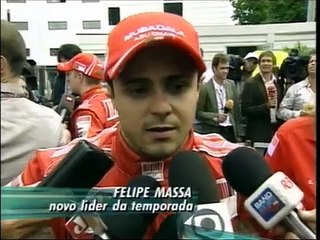 Fórmula 1 2008 - GP da França - reportagem (Globo Esporte), Mestre dos Arquivos