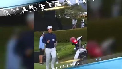 [스포츠영상] "티오프 시간 늦었어요!"…전력 질주한 김주형