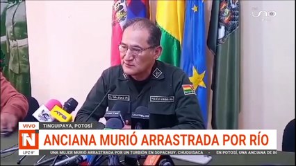 joven fue arrastrada por turbión