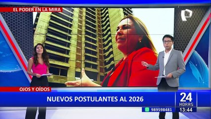 Fiorella Molinelli y Fernando Cillóniz buscarán tentar la presidencia en 2026