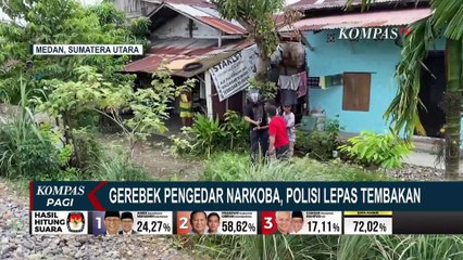 Gerebek Pengedar Narkoba, Polisi Lepas Tembakan Saat Pelaku Berupaya Kabur