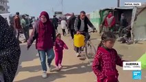Más de un millón de gazatíes se refugian en Rafah, bajo la amenaza de una invasión israelí