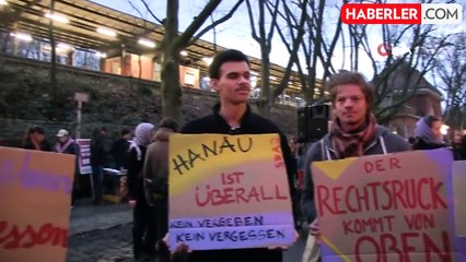 Hanau katliamı kurbanları Berlin'de anıldı, olaylar çıktı