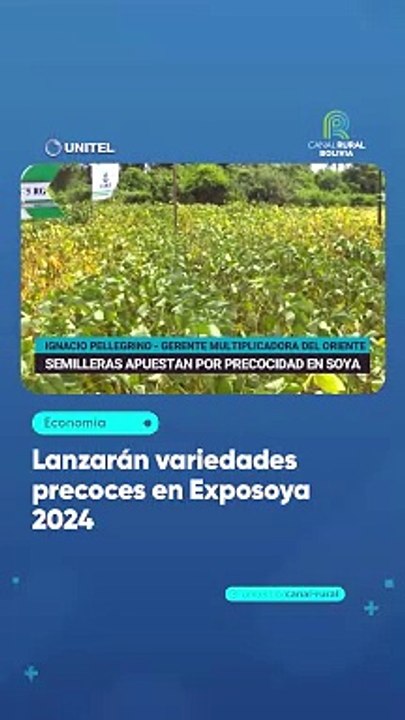 Lanzarán variedades precoces en Exposoya 2024