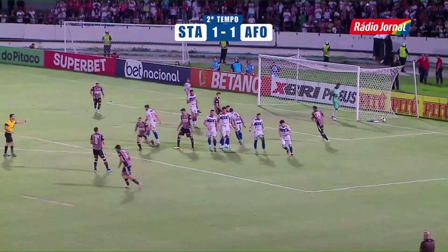 Santa Cruz 5 x 1 Afogados - Melhores Momentos - Campeonato Pernambucano - 19.02.2024