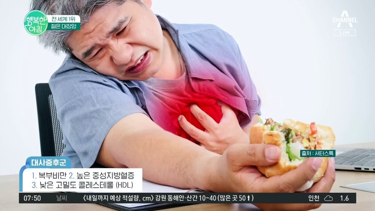 [닥터하우스] 젊은 대장암 증가, 국내 대장암 발생률 세계 1위 #대장암