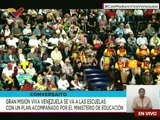 Min. Yelitze Santaella menciona integrar a docentes en la Gran Misión Viva Venezuela