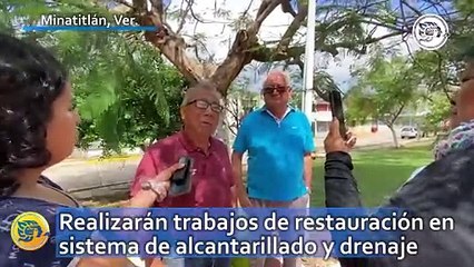 Télécharger la video: Realizarán trabajos de restauración en sistema de alcantarillado y drenaje en colonia Ex Aeropuerto