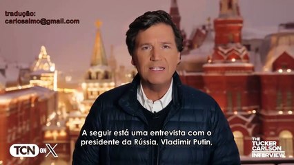 ENTREVISTA DE VLADIMIR PUTIN A TUCKER CARLSON (parte 1) - LEGENDAS EM PORTUGUÊS, By Almo