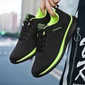 Black Sneakers Breathable Running Shoes Men  Athletic Running Walking Gym Shoes - Casual Sneakers -