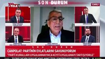 Gazeteci Şaban Sevinç ile eski CHP İstanbul İl Başkanı Cemal Canpolat arasında canlı yayında gergin anlar yaşandı.